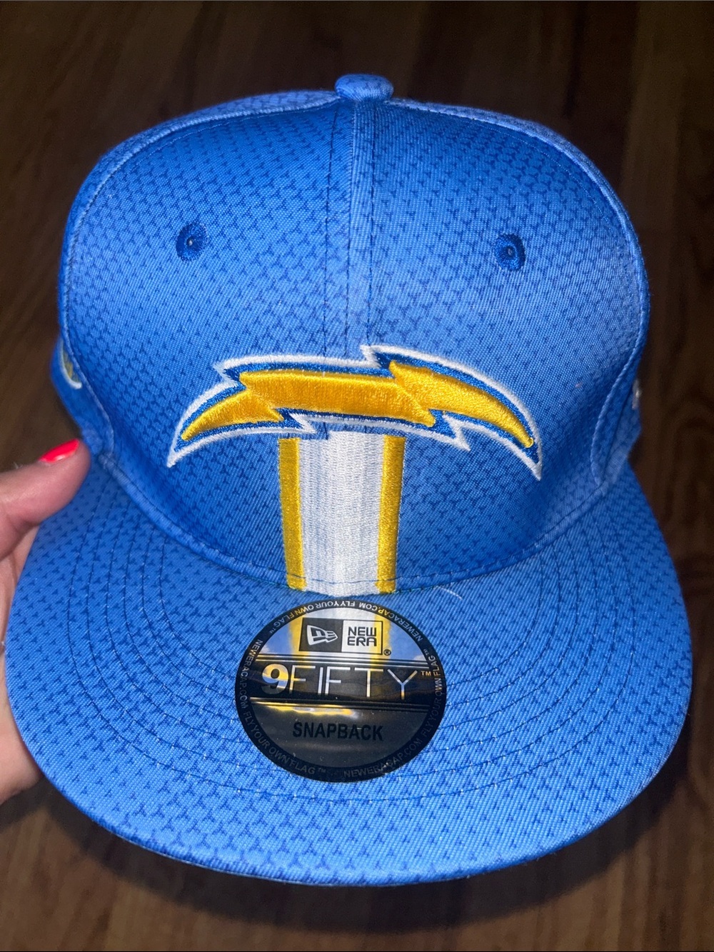 Men's New Era Blue Los Angeles Chargers 2024 Sideline Fitted Hat